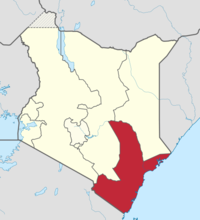 肯尼亚滨海省位置